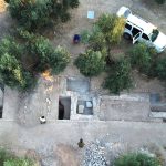 Nuevas excavaciones en el entorno del Arco de Augusto (Mengíbar) permiten sacar a la luz un complejo termal