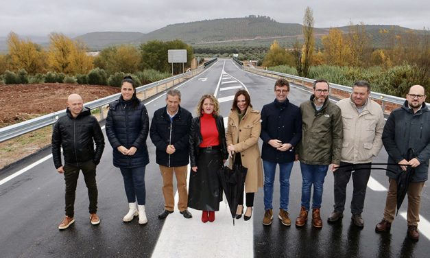La Junta inaugura la conexión por carretera de Sorihuela del Guadalimar con la autovía A-32
