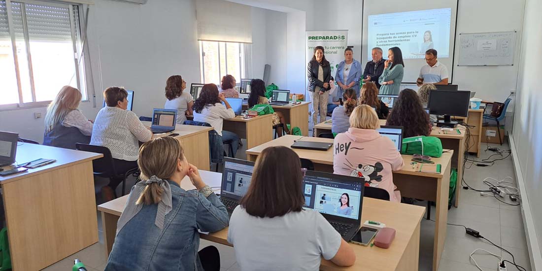 ‘Preparad@s’ forma en 2024 a unas 6.000 mujeres jiennenses de zonas rurales en habilidades digitales para su desarrollo profesional y laboral