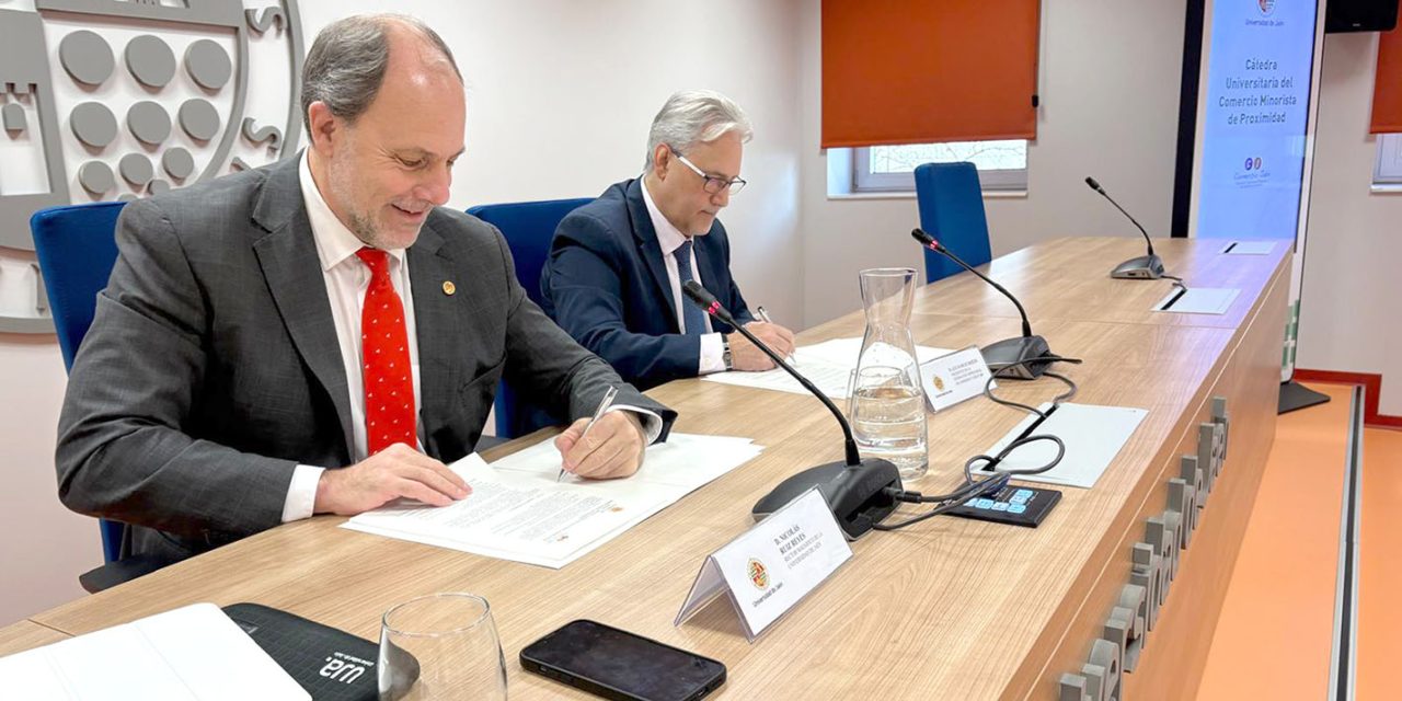 La UJA y Comercio Jaén se unen en la creación de una cátedra universitaria para impulsar el comercio minorista de proximidad