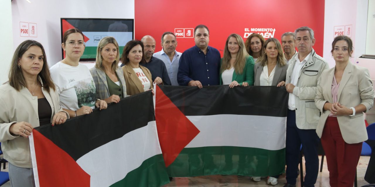 El PSOE de Jaén condena el genocidio de Gaza y presentará mociones en los ayuntamientos de la provincia
