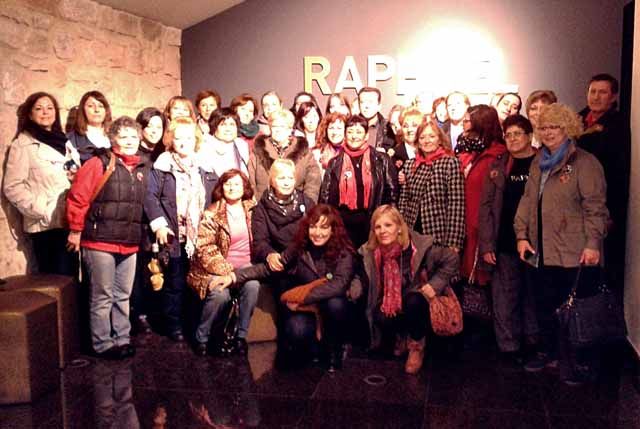 Rapahaelistas en el museo de Linares